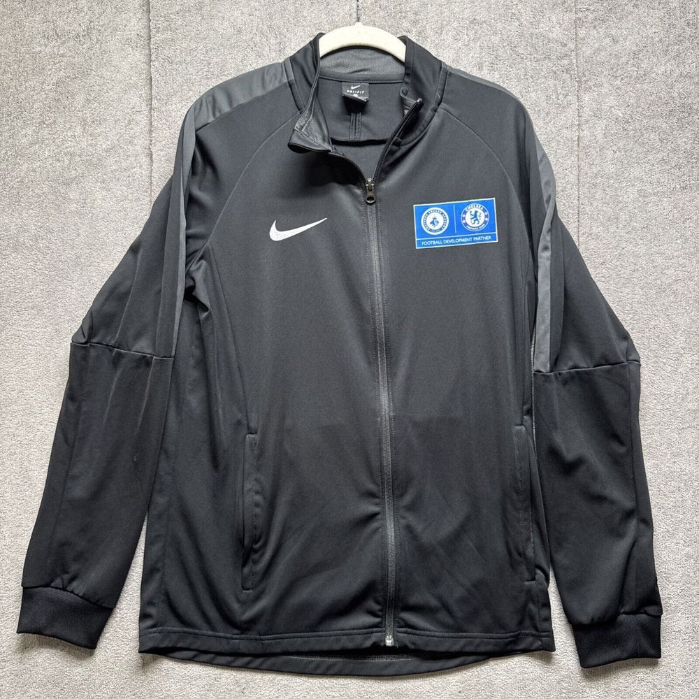 Nike Sportswear Jacket Mens M Black Dri Fit  Southern Soccer Academy‎ Chelsea